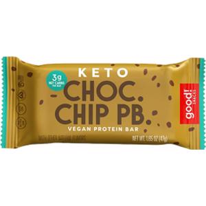 good! Snacks Keto Choc Chip PB Vegan Protein Bar