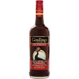 Goslings Black Seal 151 Proof Rum