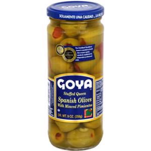 Goya Queen Spanish Olives Stuffed w/ Minced Pimientos