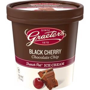 Graeter's Black Cherry Chocolate Chip Ice Cream