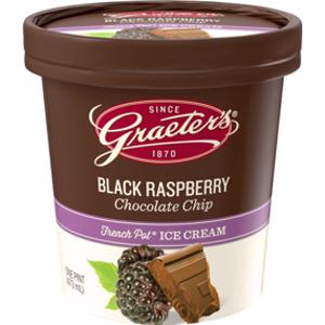 Graeter's Black Raspberry Chocolate Chip Ice Cream