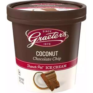 Graeter's Coconut Chocolate Chip Ice Cream