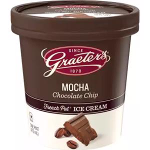 Graeter's Mocha Chocolate Chip Ice Cream