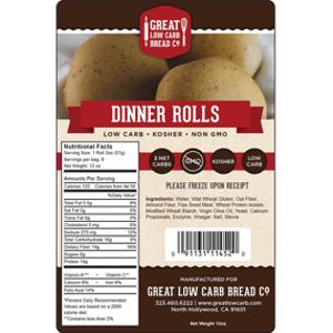 Great Low Carb Bread Co. Dinner Rolls