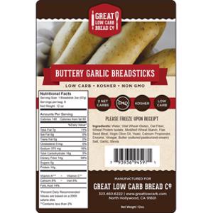 Great Low Carb Bread Co. Garlic Buttery Breadsticks