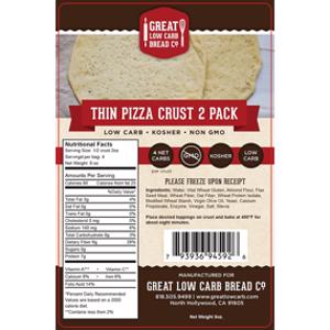 Great Low Carb Bread Co. Thin Pizza Crust