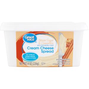 Great Value Brown Sugar & Cinnamon Cream Cheese Spread