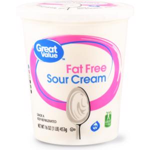 Great Value Fat Free Sour Cream