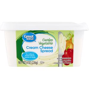Great Value Garden Vegetable Cream Cheese Spread