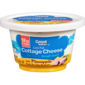Great Value Low Fat Pineapple Cottage Cheese