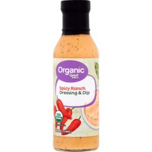 Great Value Organic Spicy Ranch Dressing & Dip