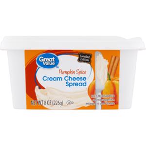 Great Value Pumpkin Spice Cream Cheese Spread