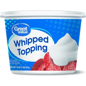 Great Value Whipped Topping