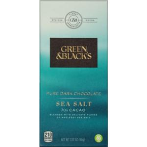 Green & Black's 70% Cacao Sea Salt Dark Chocolate