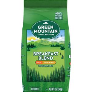 Green Mountain Breakfast Blend Decaf Ground Coffee
