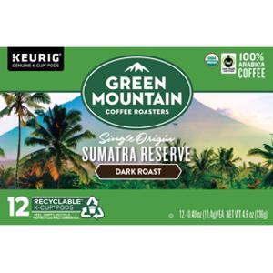 Green Mountain Sumatra Reserve Coffee Pods