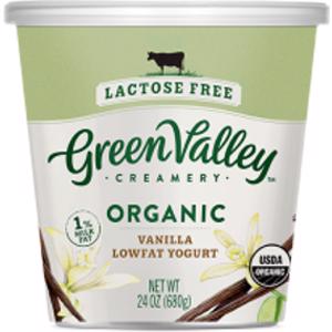 Green Valley Creamery Organic Vanilla Lowfat Yogurt