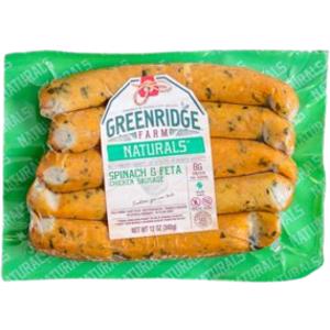 Greenridge Farm Spinach & Feta Chicken Sausage