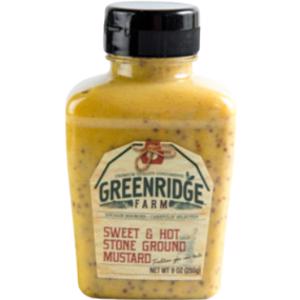Greenridge Farm Sweet & Hot Stone Ground Mustard