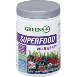 Greens Plus Organic Wild Berry Superfood