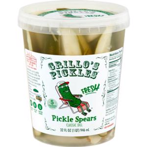 Grillo's Pickles Classic Dill Spears