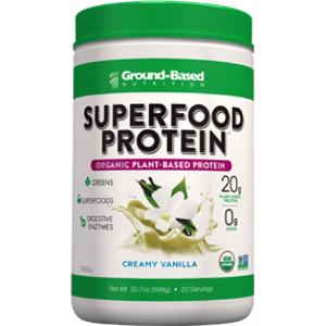 Ground-Based Superfood Creamy Vanilla Plant-Based Protein