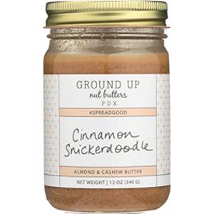 Ground Up Cinnamon Snickerdoodle Almond & Cashew Butter