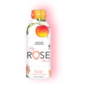 H2Rose Peach Rose Water Beverage