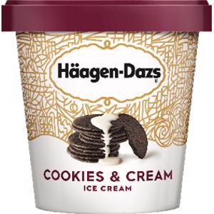 Haagen-Dazs Cookies & Cream Ice Cream