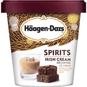 Haagen-Dazs Irish Cream Brownie Ice Cream