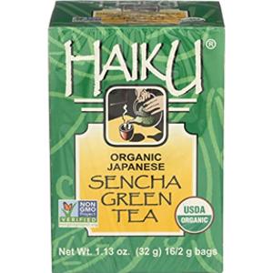 Haiku Organic Japanese Sencha Green Tea
