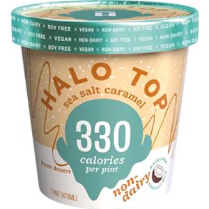 Halo Top Non-Dairy Sea Salt Caramel Ice Cream