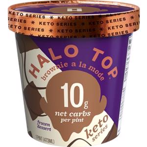 Halo Top Keto Brownie A La Mode Ice Cream