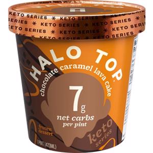 Halo Top Keto Chocolate Caramel Lava Cake Ice Cream