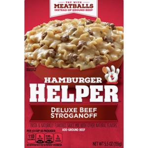 Hamburger Helper Deluxe Beef Stroganoff Pasta