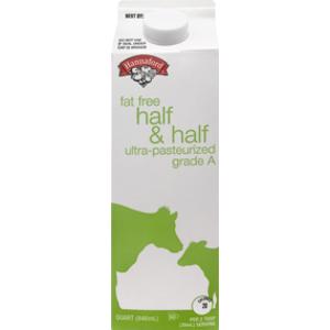 Hannaford Fat Free Half & Half