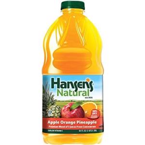 Hansen's Natural Apple Orange Pineapple Juice