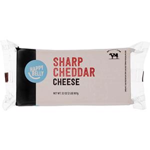 Happy Belly Sharp Cheddar Cheese Block