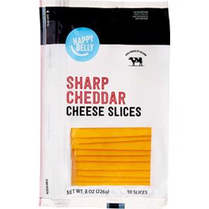 Happy Belly Sharp Cheddar Slices