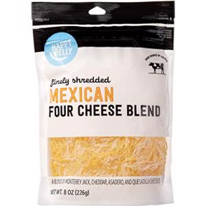 Happy Belly Shredded Mexican Four Cheese Blend