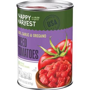 Happy Harvest Diced Tomatoes with Basil, Garlic & Oregano
