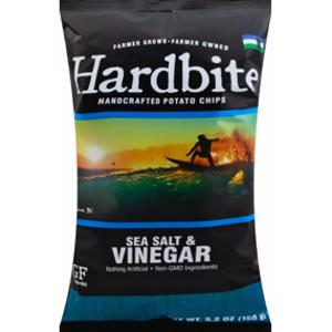 Hardbite Rock Salt & Vinegar Kettle Chips