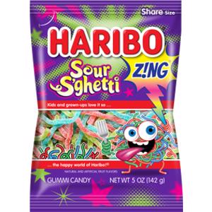 Haribo Sour S'ghetti Gummi Candy