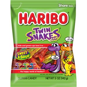 Haribo Twin Snakes Gummi Candy