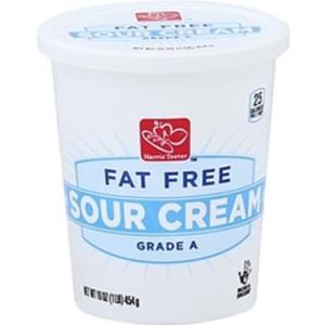 Harris Teeter Fat Free Sour Cream