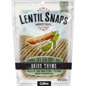 Harvest Snaps Onion Thyme Lentil Snaps