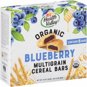 Health Valley Blueberry Multigrain Cereal Bar