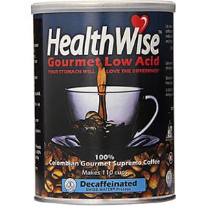 HealthWise Gourmet Low Acid Decaf Ground Coffee