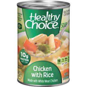 Healthy Choice Chicken w/ Rice Soup