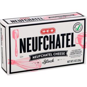 HEB Neufchatel Cheese
